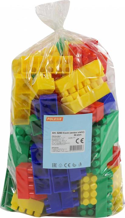 Actual product image Polesie 0293, Building blocks 96-piece set