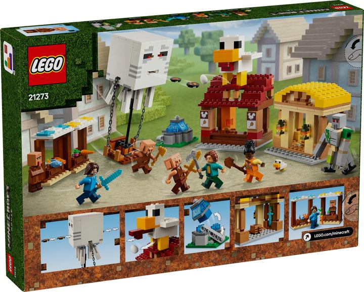Immagine prodotto LEGO L'attacco del pallone Ghast (21273, LEGO Minecraft)