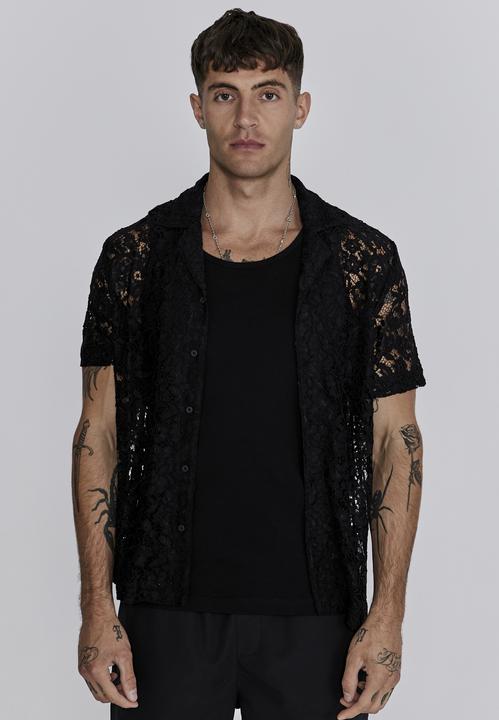 Immagine prodotto Siksilk Camicia a maniche corte Lace Resort Shirt (L)