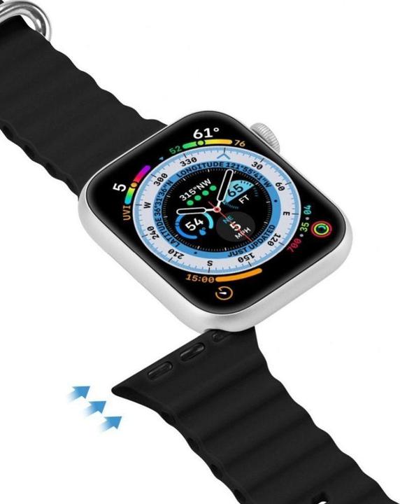 Produktbild Dux Ducis Strap Watch Strap 8 / 7 / 6 / 5 / 4 / 3 / 2 / SE (41 / 40 / 38mm) Silicone Band Bracelet B (40 mm, 38 mm, 41 mm, Silikon)