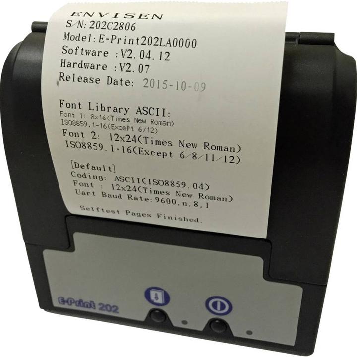 Actual product image Honeywell Mini thermal printer EPrint 202 for the alcohol tester EnviteC Plus