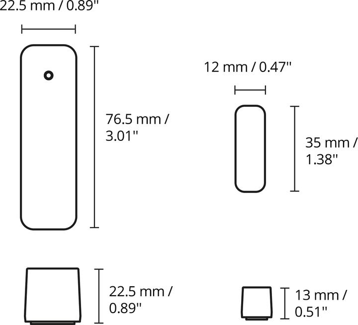 Actual product image WiZ Kontaktsensor