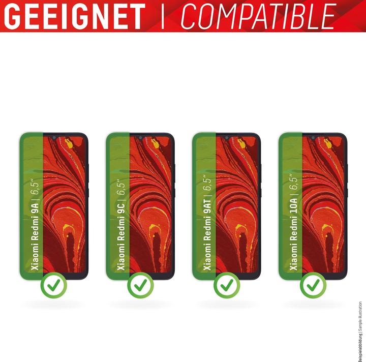 Produktbild Displex Smart Glass, Displayschutzfolie (1 Stück, Xiaomi Redmi 9A, Xiaomi Redmi 9AT, Xiaomi Redmi 10A, Xiaomi Redmi 9C)