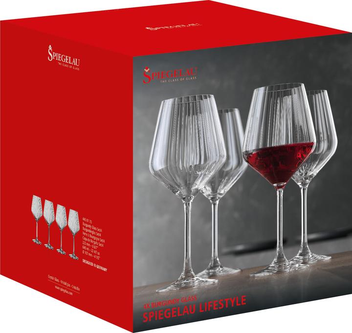 Immagine prodotto Spiegelau LifeStyle 4er Set 640 ml (64 cl, 4 Occhiali, Bicchieri da vino bianco)