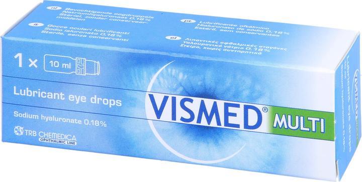 Produktbild TRB Chemedica VISMED multi Augentropfen, 10 ml Lösung (10 ml, 10 ml Lösung, VISMED multi Augentropfen)