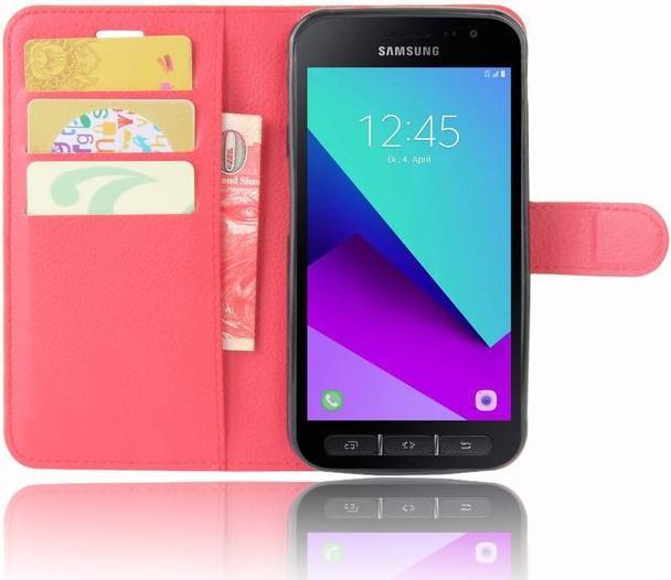 Produktbild MU Classic Leder Case mit Litchitextur (Samsung Galaxy Xcover 4)
