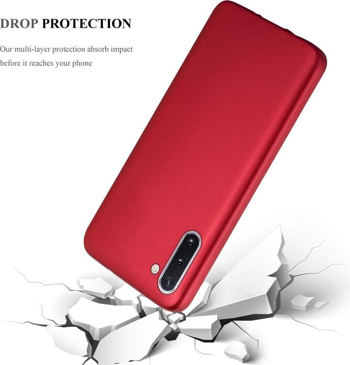 Image du produit Cadorabo Couverture métallique mate TPU (Samsung Galaxy Note 10)