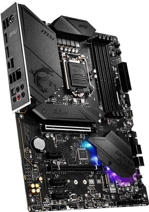 Image du produit MSI MPG Z490 Gaming Plus (LGA 1200, Intel Z490, ATX)