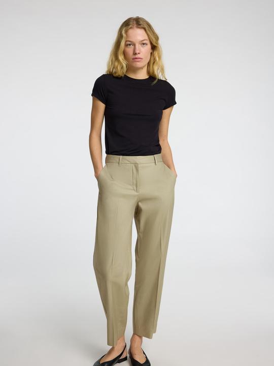 Actual product image Selected Femme Mid Waist Barrel Fit Hosen (36)