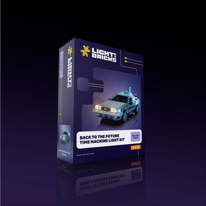 Produktbild Light my bricks LMB 2.0 LED Licht Set für LEGO 10300 Die Zeitmaschine aus Zurück in die Zukunft