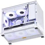 Image du produit Jonsbo D32 PRO White PC-Gehäuse, Mini-Gehäuse, mATX, Tempered Glass - weiss (ATX)