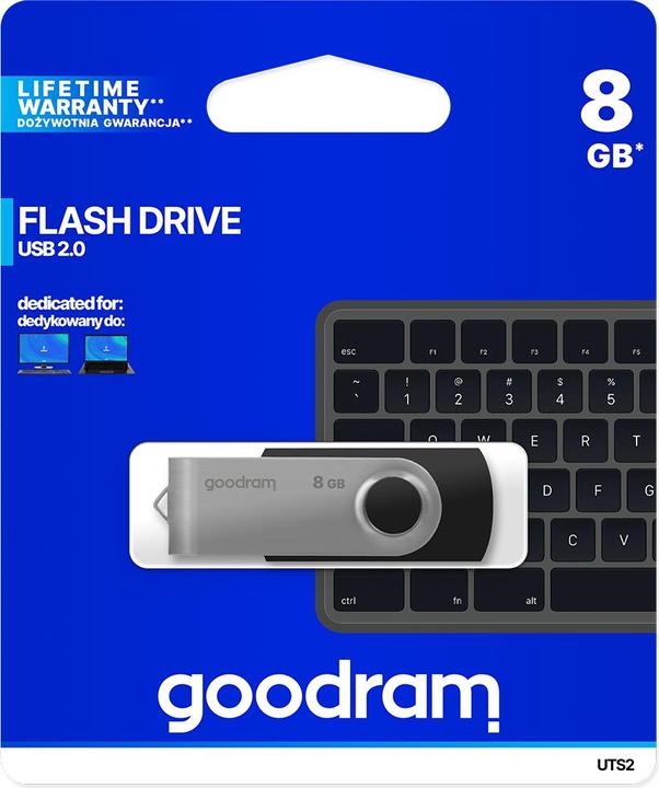 Image du produit Goodram Clé USB TWISTER (8 Go, USB-A)