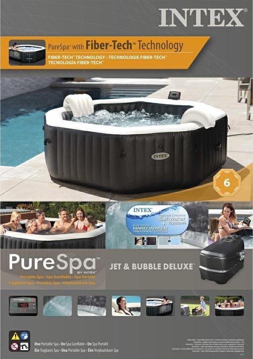 Produktbild Intex Whirlpool PureSpa Jet & Bubble Deluxe Massage (6 Pers.)