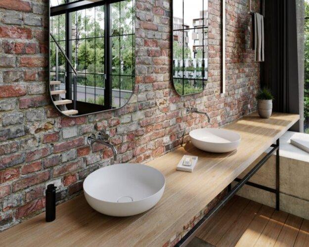 Immagine prodotto Kaldewei Lavabo Miena, 3181, intorno a, senza sfioratore, diametro 380mm, 909406000 (502 mm, 481 mm)