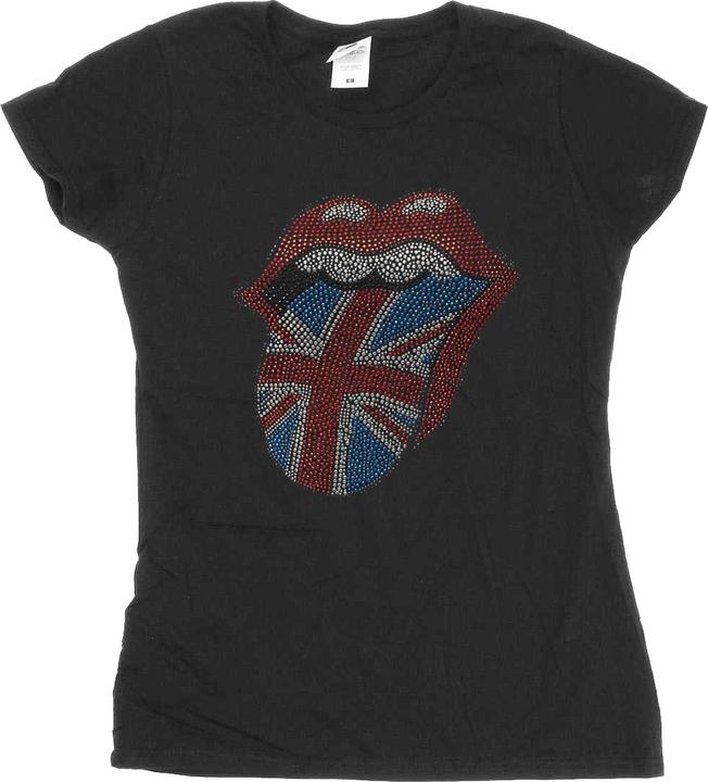Immagine prodotto The Rolling Stones Classic Maglietta Bandiera del Regno Unito Logo Donna (XXL)