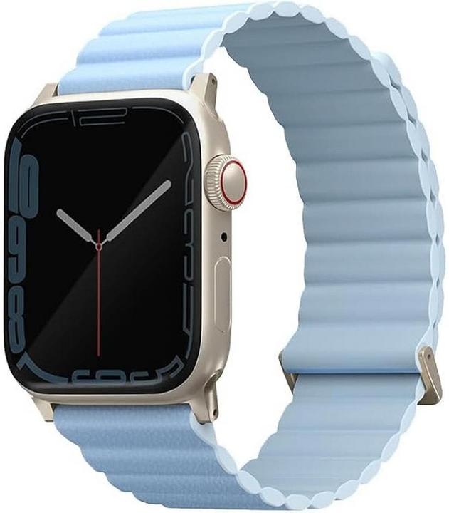 Uniq pasek Revix Premium Apple Watch Series 1/2/3/4/5/6/7/8/SE/SE2 38/40/41mm Edition Reversible Mag (ecological leather, Silicon, Plastic)