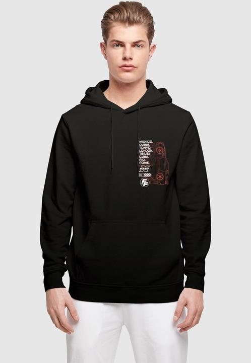 Immagine prodotto Merchcode Fast X - Felpa con cappuccio Cities Basic - 165381 (3XL)