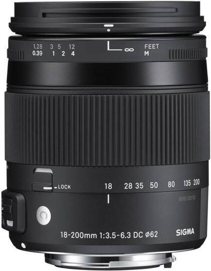 Actual product image Sigma 18-200mm f/3.5-6.3 DC Macro OS HSM (C), Nikon F DX (Nikon DX, APS-C / DX)
