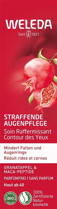 Produktbild Weleda Straffende Augenpflege Granatapfel & Maca-Peptide (12 ml, Tag + Nacht)