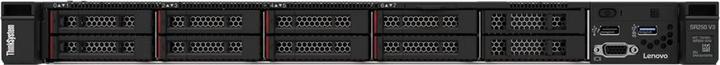 Lenovo SR250 V3 Xeon E-2468 8C 2.6 GHz 16MB Cache/65W 1x32 GB O/B 2.5* HS 8 5350-8i Internal 800W Ti (32 GB, Rack Server)