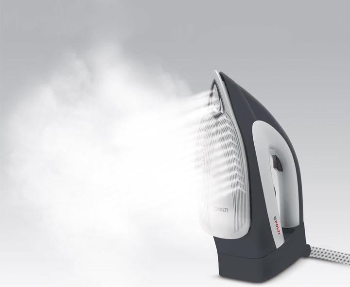 Immagine prodotto Polti Ferro da stiro a vapore PLEU0239, Grigio/Bianco (2200 W, 120 g/min)