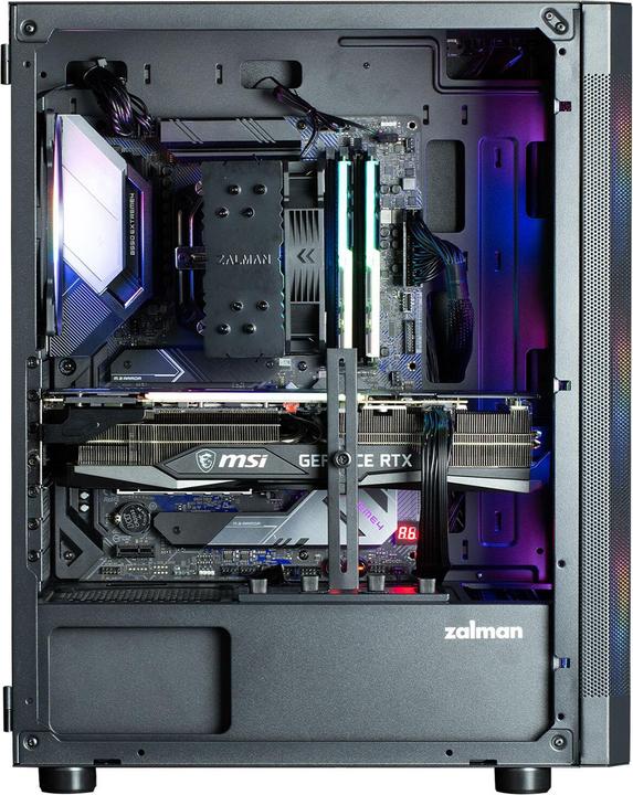 Image du produit Zalman I4 TG ATX Mid Tower PC case 4 fans RGB (mATX, Mini-ITX, ATX)