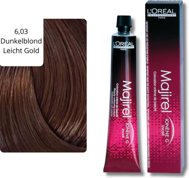 Immagine prodotto L'Oréal Professionnel Majirel (6.03 biondo scuro oro chiaro)