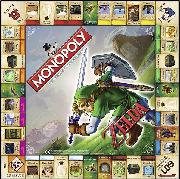 Produktbild Winning Moves The Legend of Zelda Brettspiel Monopoly (Deutsch)