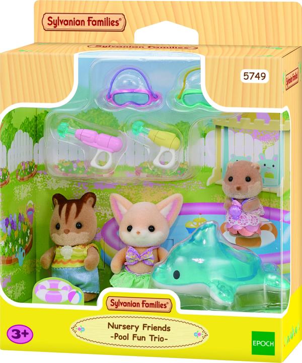 Actual product image Sylvanian Families Adventure kindergarten friends "Pool fun"