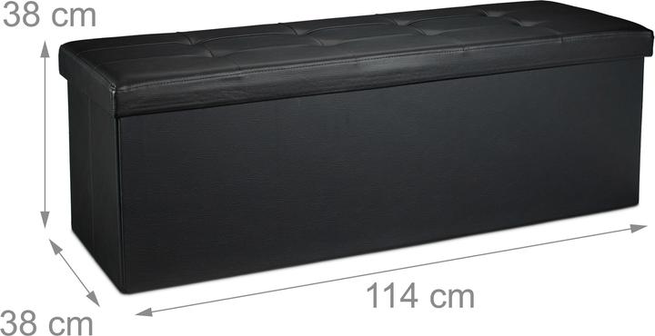 Produktbild Relaxdays Faltbare Sitzbank (114 cm)