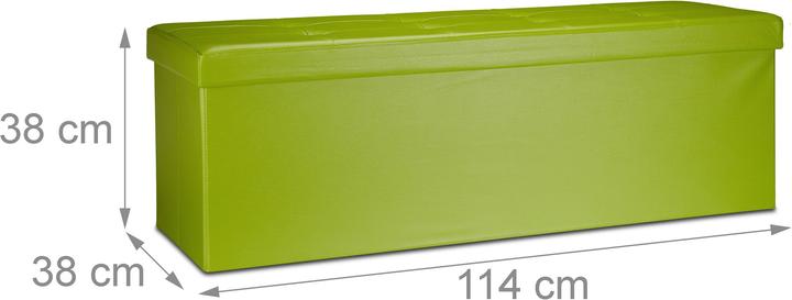 Produktbild Relaxdays Faltbare Sitzbank (114 cm)