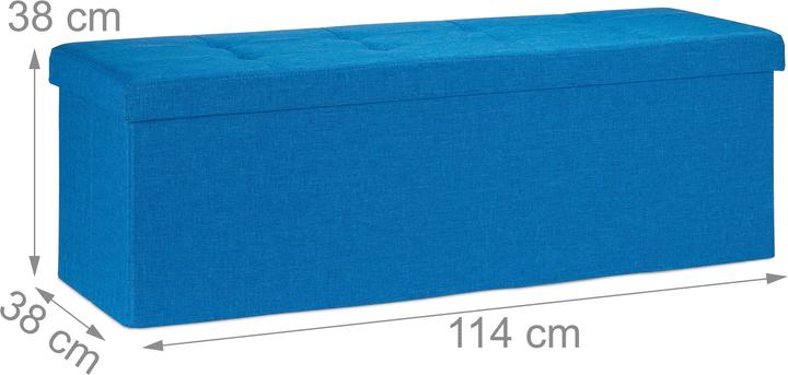 Actual product image Relaxdays Folding Storage Bench (114 cm)