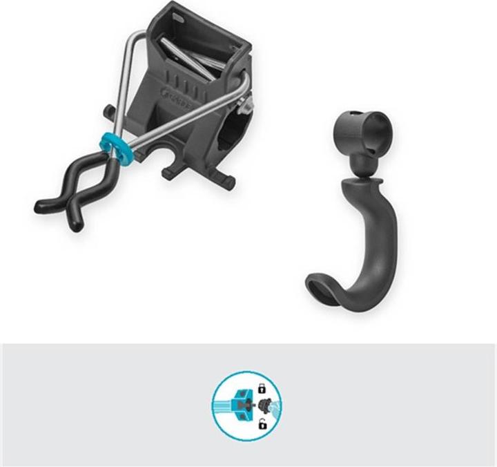 Actual product image Gardena Set single holder & single hook