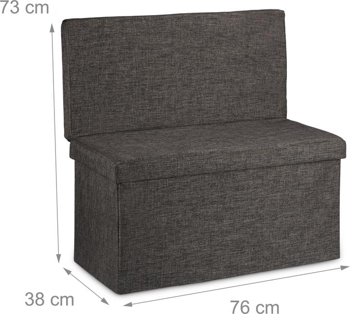 Produktbild Relaxdays Faltbarer Sitzhocker