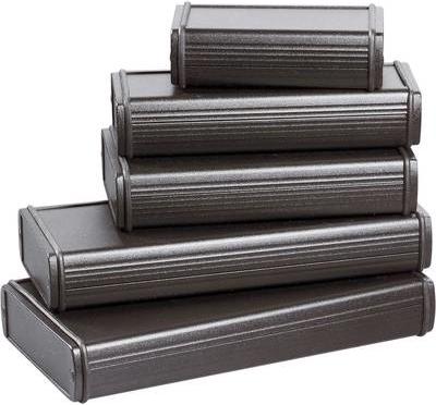 Produktbild Bopla Universal-Gehäuse 100 x 106 x 32 Aluminium Schwarz ABPH 1000-100 1 St. (Gehäuse)