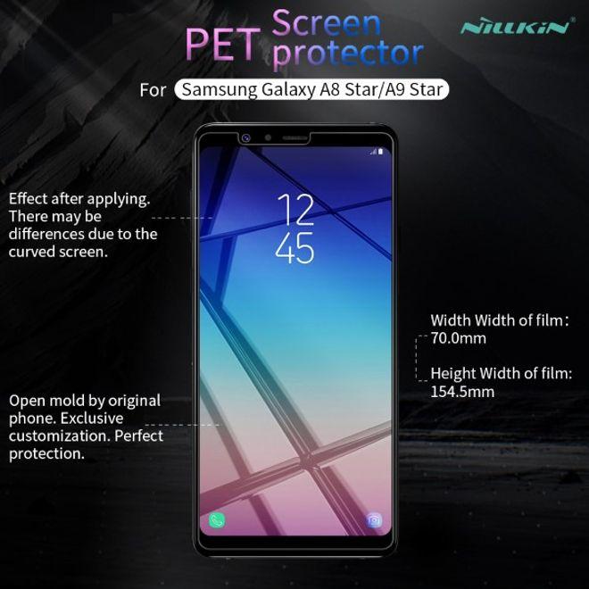 Image du produit Nillkin Film protecteur de la série Super Clear (1 pièce(s), Samsung Galaxy A8 Star, Samsung Galaxy A9)