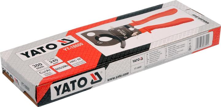Produktbild Yato YT-18600 Drahtschneider Hand-Draht-/Kabelschneider (300 mm)