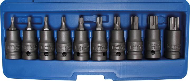 BGS Kraft-Bit-Einsatz-Satz (T20 - T70)