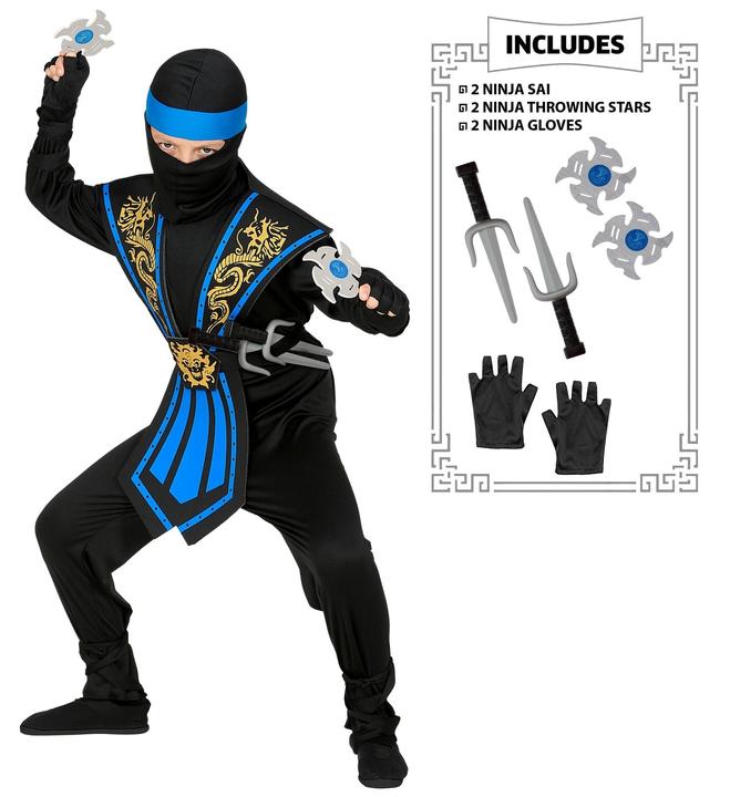 Immagine prodotto Widmann Kombat Ninja con set di armi (110, 116)