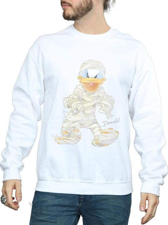 Actual product image Disney Mens Mummy Donald Duck Sweatshirt (3XL)