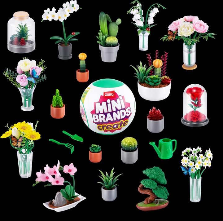 Actual product image Zuru Mini Brands - Create Garden - Series 1 - Surprise ball