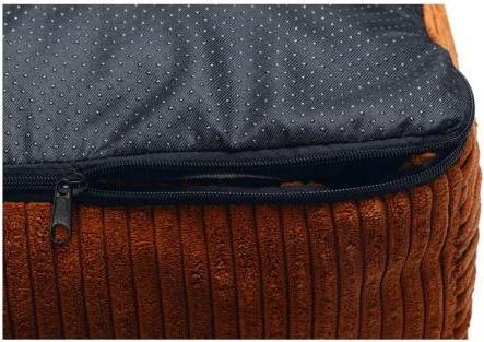Actual product image Designed by Lotte DBL COUCH CUSHION RIBBED TERRA 100X70X15 (Dog)