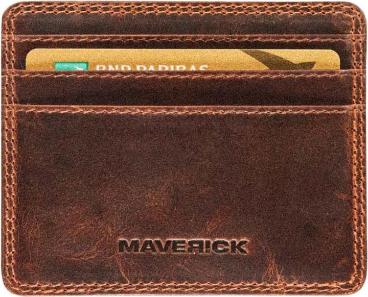Maverick The Original magic Portemonnaie Leder, braun