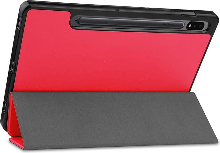 Actual product image Cazy Premium Smart Case Compatible with Samsung Galaxy Tab S7 - Protective case cover with pen holder - (Galaxy Tab S7)