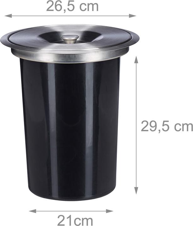 Actual product image Relaxdays Kitchen Waste Bin (8 l)
