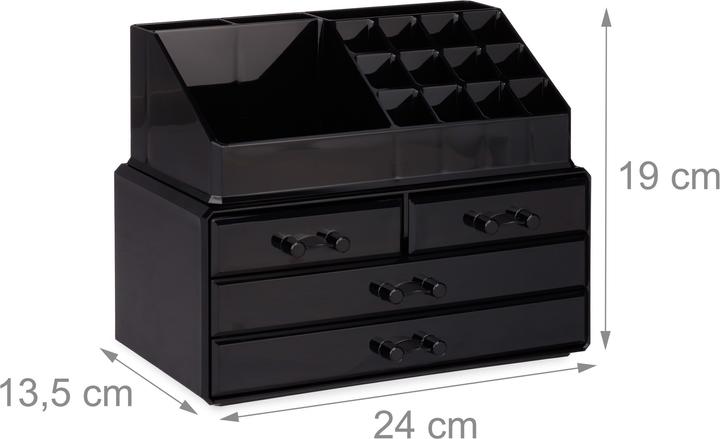 Immagine prodotto Relaxdays Organizer make-up con 4 cassetti