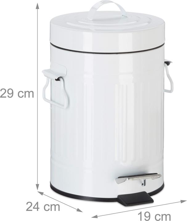 Produktbild Relaxdays Treteimer (12 l)