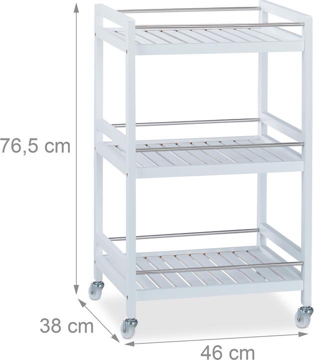 Produktbild Relaxdays Servierwagen