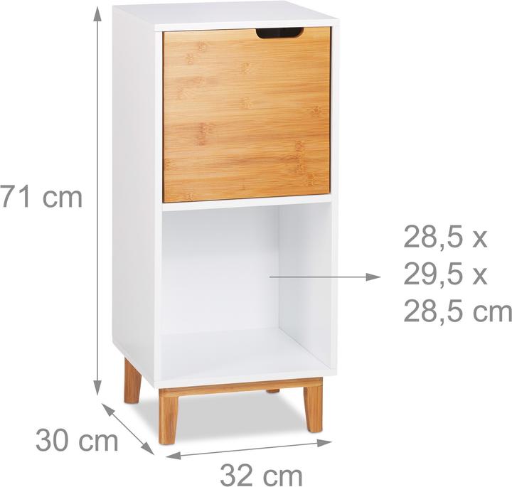Produktbild Relaxdays Standregal (32 x 30 x 71 cm)
