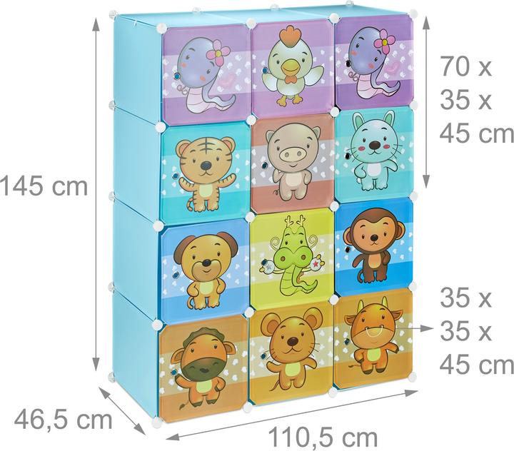 Actual product image Relaxdays Boltless shelving